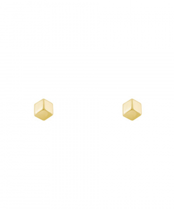 گوشواره میخی مکعب سه بعدی درریس Doris کد P3327