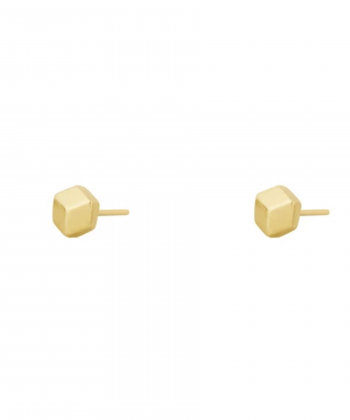 گوشواره میخی مکعب سه بعدی درریس Doris کد P3327