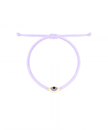 دستبند بافت یاسی چشم نیمه باز وینک درریس Doris کد P3318