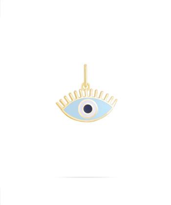 آویز مالاکیو مژه دار فیروزه ای درریس Doris کد P2210