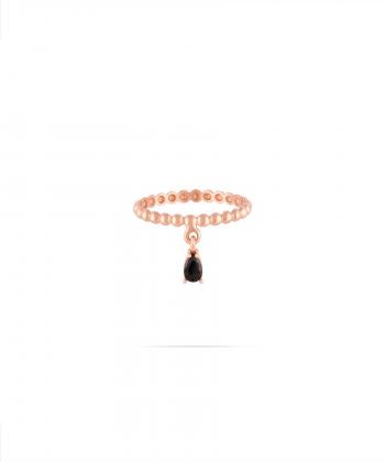 انگشتر گوارسه چکامه اشکی رزگلد درریس Doris کد P2214