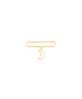 آویز Apple Watch ماهک با میناکاری سفید درریس Doris کد P3751