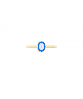 آویز Apple Watch کورنلیا بیضی متصل با میناکاری آبی رویال درریس Doris کد P3813