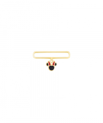 آویز Apple Watch مینی موس با میناکاری مشکی و قرمز درریس Doris کد P3818