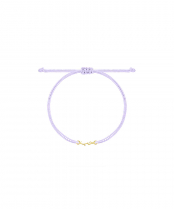 دستبند نخی یاسی حب کوچک درریس Doris کد P3833