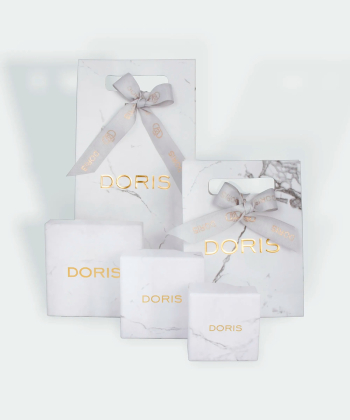 دستبند نخی بنفش حب کشیده درریس Doris کد P3836