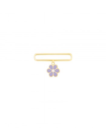 آویز Apple Watch گل بامبی با میناکاری یاسی درریس Doris کد P3839