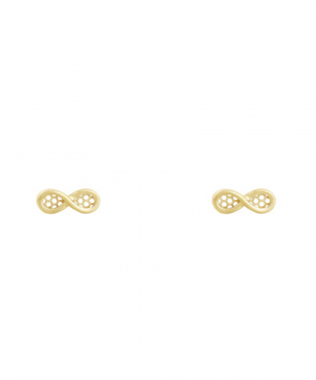 گوشواره میخی بینهایت سه بعدی درریس Doris کد P3593