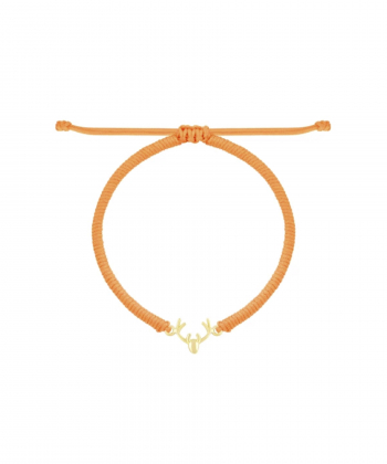 دستبند بافت نارنجی نئونی جیران درریس Doris کد P3647