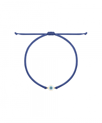 پابند بافت سرمه ایی چشم و نظر دایره کالکشن حوض نقاشی درریس Doris کد P3653