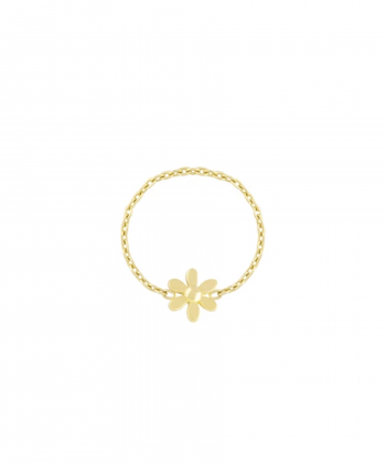 انگشتر زنجیری گل بابونه کالکشن حوض نقاشی درریس Doris کد P3662