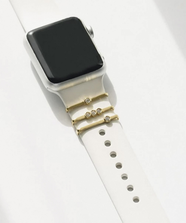 آویز Apple Watch تک نگین کُنج متصل درریس Doris کد P3690