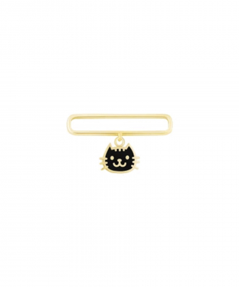 آویز Apple Watch پیشی با میناکاری مشکی درریس Doris کد P3698