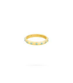 انگشتر هلال فیروزه ای درریس Doris کد P4234