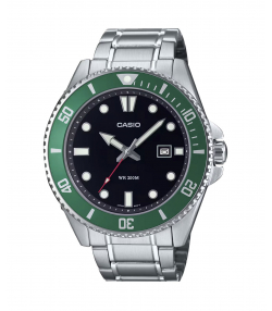 ساعت مچی عقربه ای مردانه کوارتز کاسیو Casio مدل MDV-107D-3AVDF
