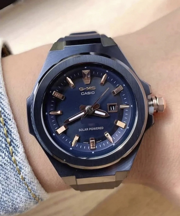 ساعت مچی عقربه‌ای زنانه کاسیو Casio مدل MSG-S500G-2A2DR