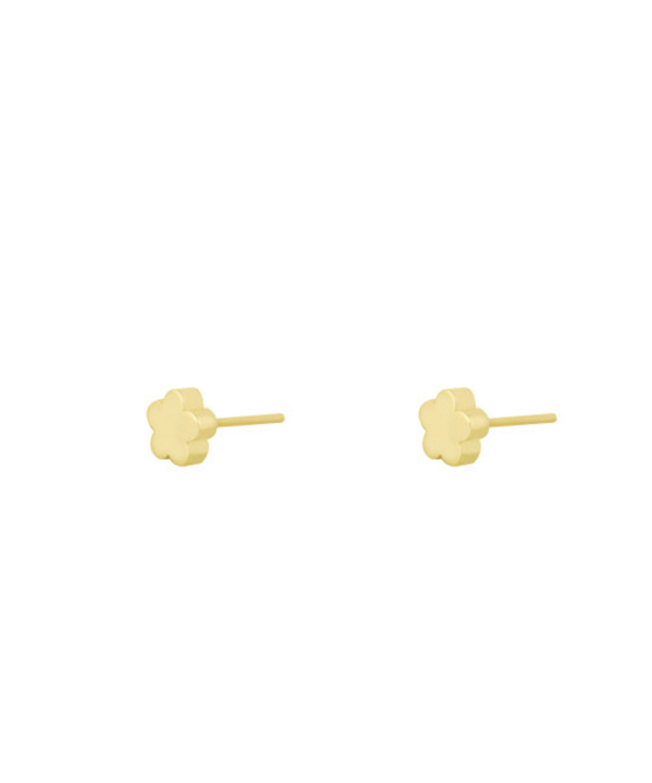 گوشواره میخی گل آرونیا سه بعدی درریس Doris کد P3588