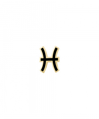 آویز میناکاری مشکی اسفند درریس Doris کد P2760