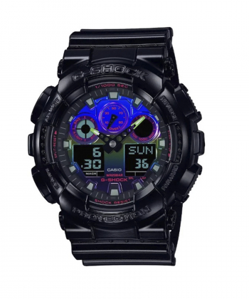 ساعت مچی عقربه ای مردانه کاسیو Casio مدل GA-100RGB-1ADR
