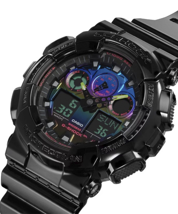 ساعت مچی عقربه‌ای مردانه کاسیو Casio مدل GA-100RGB-1ADR