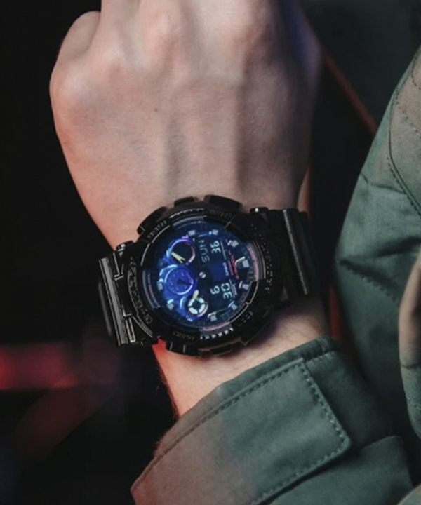 ساعت مچی عقربه‌ای مردانه کاسیو Casio مدل GA-100RGB-1ADR
