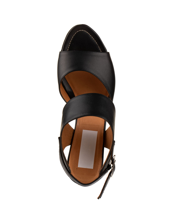 صندل زنانه مارال چرم Maral Leather مدل برگامو