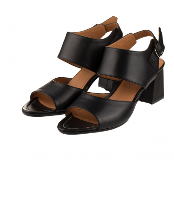 صندل زنانه مارال چرم Maral Leather مدل برگامو