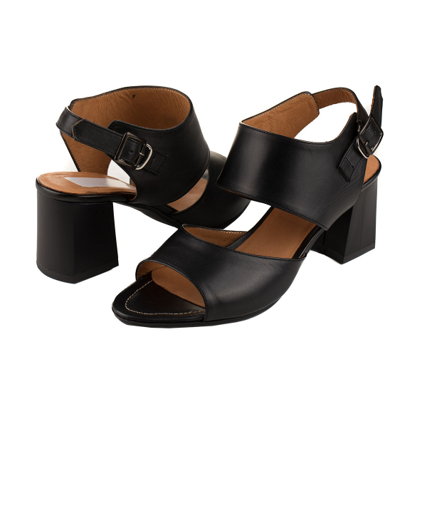 صندل زنانه مارال چرم Maral Leather مدل برگامو