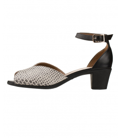 صندل زنانه جلوباز چرم مارال چرم Maral Leather مدل 1008