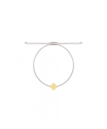 دستبند نخی طوسی لوزی درریس Doris کد P4585