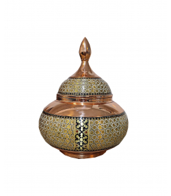 قندان مس و خاتم کوب سلام Salam کد 2767