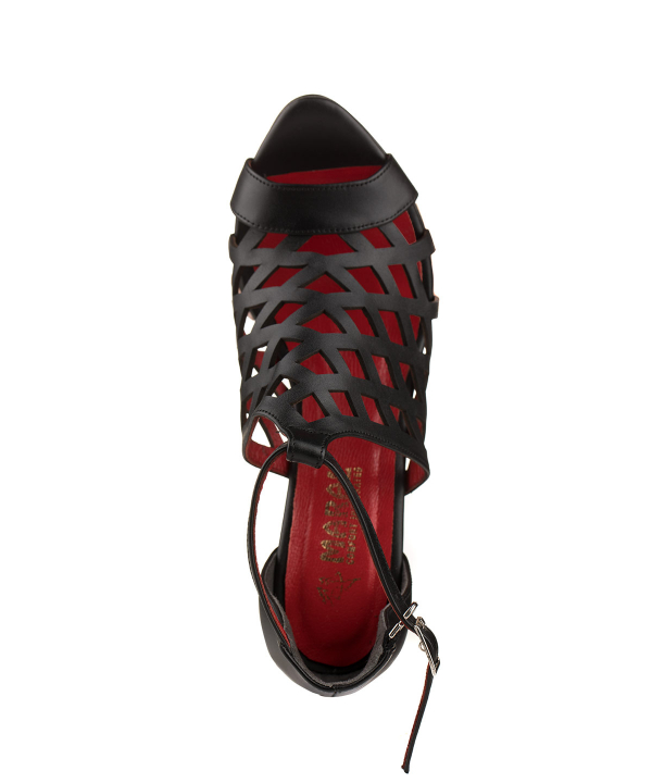 صندل زنانه مجلسی مارال چرم Maral Leather مدل ویترو