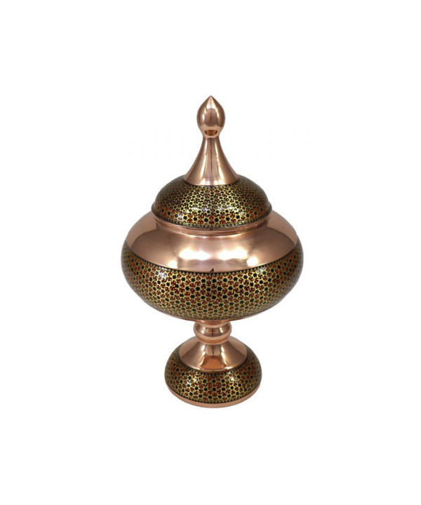 شکلات‌خوری مس و خاتم کوب سلام Salam کد 763