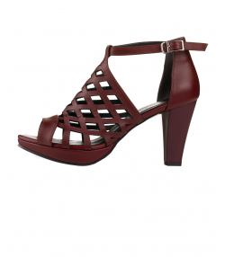 کفش پاشنه بلند زنانه چرم طبیعی مارال چرم Maral Leather مدل ویترو