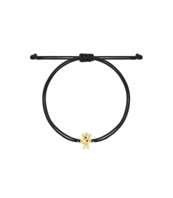 دستبند نخی مشکی ژوبین درریس Doris کد P4190