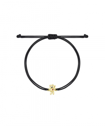 دستبند نخی مشکی ژوبین درریس Doris کد P4190