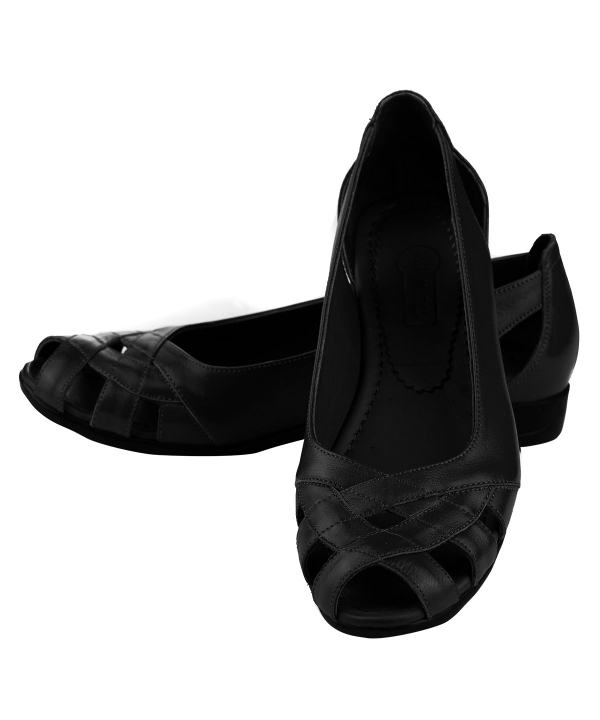 صندل زنانه جلوباز مارال چرم Maral Leather مدل فنس 824