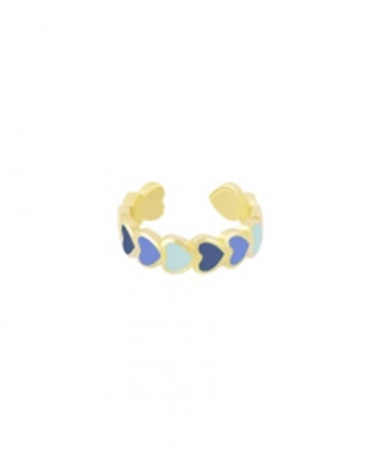 ایرکاف قلبی نیلگون درریس Doris کد P4155