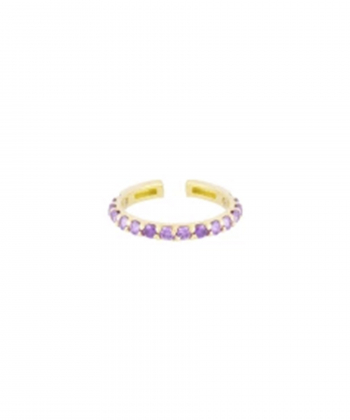 ایرکاف فیبه با نگین بنفش درریس Doris کد P4150