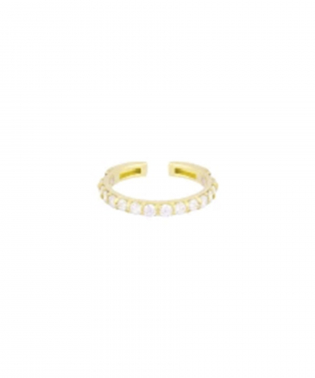 ایرکاف فیبه با نگین سفید درریس Doris کد P4149