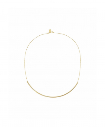 گردنبند پروفیل 10 سانتی متر با زنجیر از کالکشن پروفیل درریس Doris کد P933