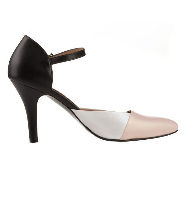 کفش زنانه پاشنه بلند مارال چرم Maral Leather مدل Zara