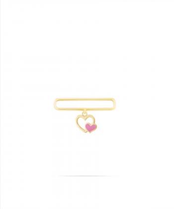 آویز Apple Watch قلب دوراتو با میناکاری صورتی درریس Doris کد P3891