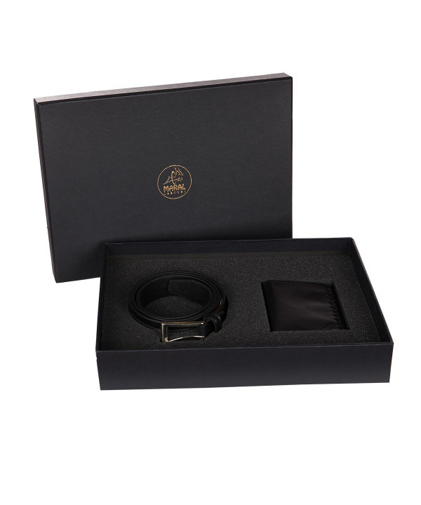 ست چرمی مردانه مارال چرم Maral Leather مدل رستاک
