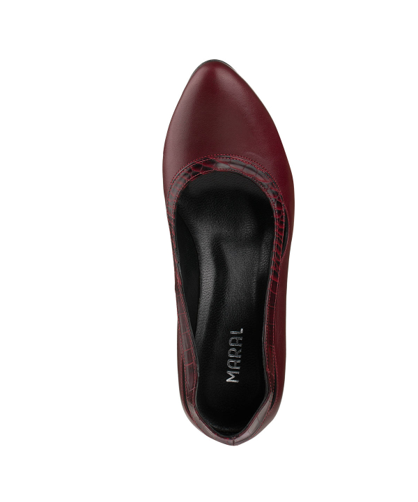 کفش پاشنه بلند زنانه مارال چرم Maral Leather مدل هیلاری