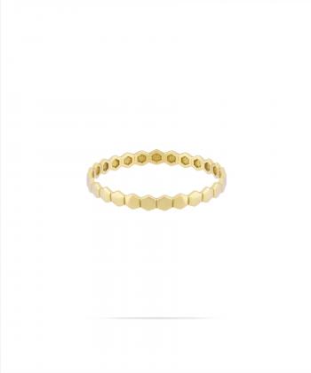 انگشتر موتیف هگزا درریس Doris کد P4001