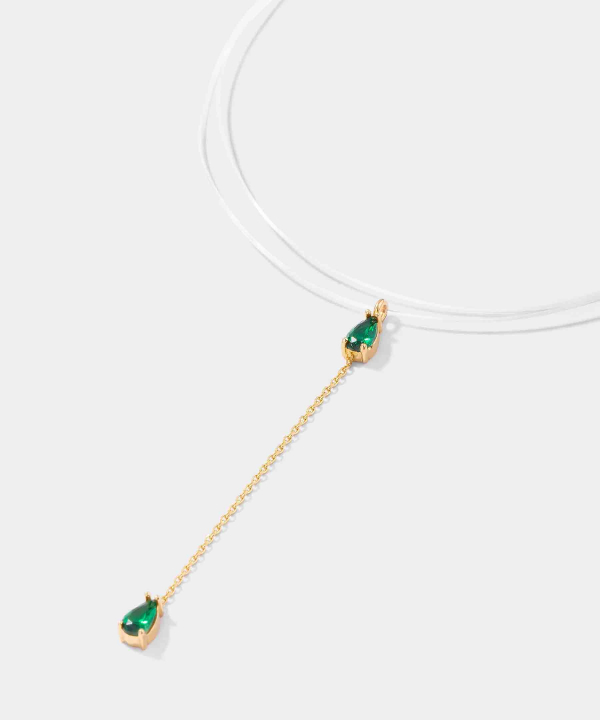 گردنبند نخ نامرئی آفرینش درریس Doris کد P5002