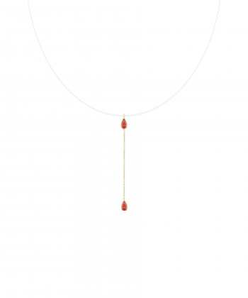 گردنبند نخ نامرئی Sunset درریس Doris کد P5003