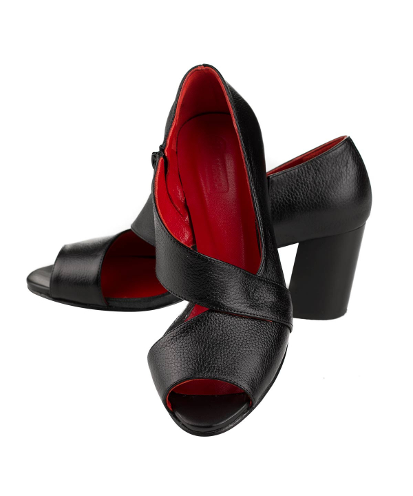 کفش پاشنه بلند زنانه مارال چرم Maral Leather مدل 0207
