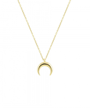 گردنبند ماه بی نگین کوچک درریس Doris کد P890